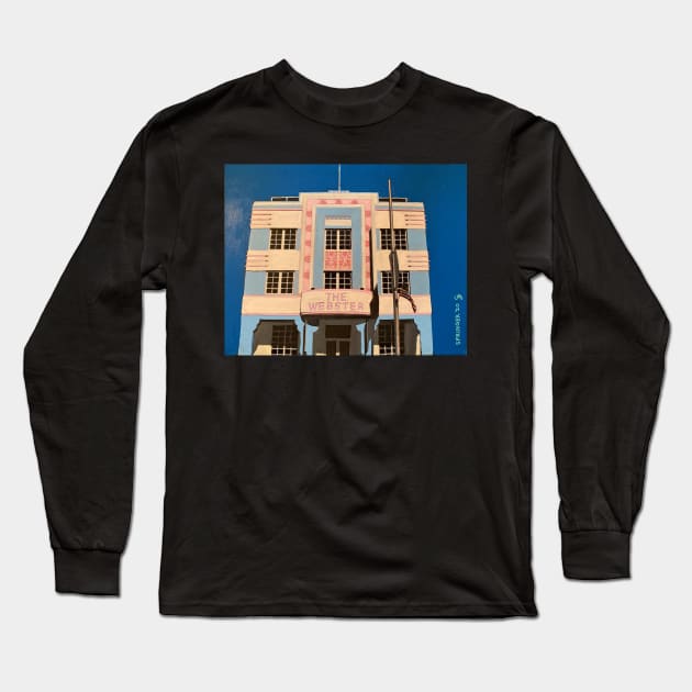 The Webster Hotel Long Sleeve T-Shirt by gjspring